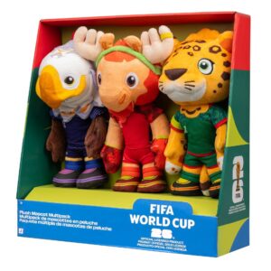 FIFA World Cup 2026™ 10" Mascot Plush Multipack