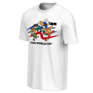 FIFA World Cup 2026™ Mascot Crew White T-Shirt - Unisex