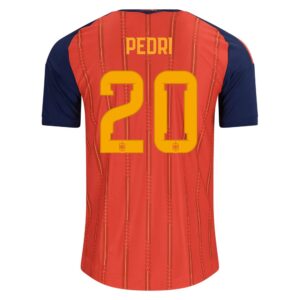 adidas 2026 Spain Men's Authentic Home Soccer Jersey