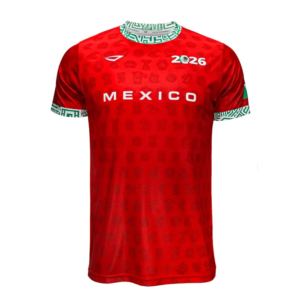 Mexico 2026 away kit dark red alternative design