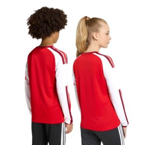 adidas 2026-27 Arsenal Youth Stadium Home Long-Sleeve Soccer Jersey