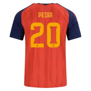 adidas 2026 Spain Men's Stadium Home Soccer Jersey
